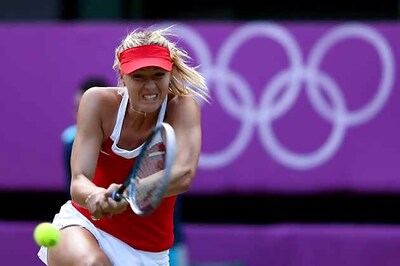 Sharapova through to women's singles final