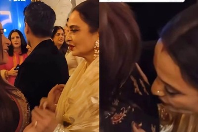 Rekha Spotted Kissing Mom-to-be Richa Chadha’s Baby Bump At Heeramandi Screening, Fans Call It ‘Sweet'
