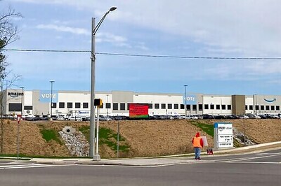 Worker Says Amazon Hung Anti-union Signs In Bathroom Stalls