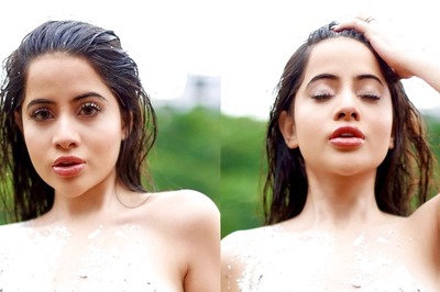 Uorfi Javed Gets Trolled For Covering Her Breasts With Silver Vark; Netizens Call Her 'Kaju Katli'