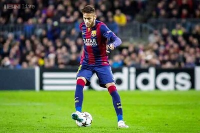 Barcelona striker Neymar sidelined for Getafe game