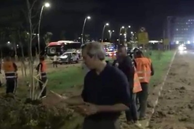 30-Feet Deep, 50-Feet Wide Crater Near Mossad Head Office After Iran’s Big Missile Attack | Video