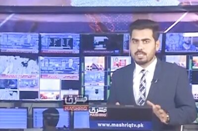 Pakistan TV Anchor Breaks News of Earthquake as Tremors Shake Entire Studio | WATCH