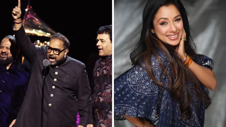 Grammy 2024: Shankar Mahadevan, Zakir Hussain Get A Shoutout From Anupamaa's Rupali Ganguly