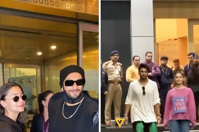 Alia Bhatt And Ranveer Singh Clicked At Mumbai Airport, Twin In Black Outfits