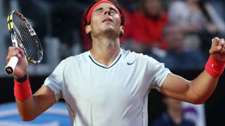 Nadal beats Ferrer to set up Rome semis with Berdych