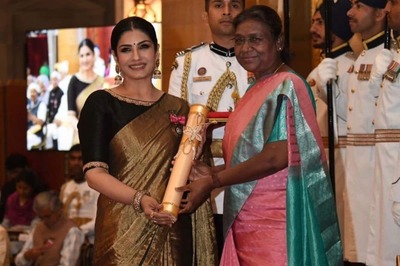Raveena Tandon Claps Back at Trolls Unhappy About Her Padma Shri Win, Says 'They Have Their Own Agenda'