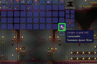 How to Summon and Defeat Queen Slime Boss in Terraria