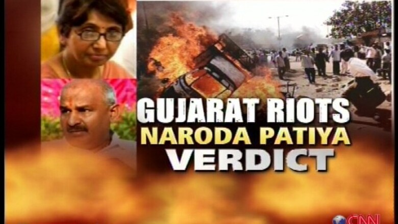 Naroda Patiya: BJP MLA Kodnani, 31 others convicted