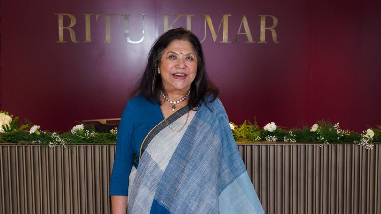 Ritu Kumar: This Season, The Legacy Stays Intact While The Mood Mirrors The Style of Today's India