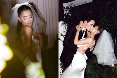 Ariana Grande Shares Intimate Wedding Photos With Husband Dalton Gomez, See Pics