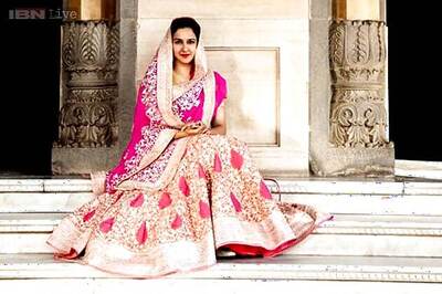 Dressing up the royals! Designer Bhavna Bhatia dolls up the Maharani of Baroda in her creation