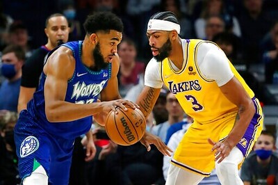Lakers' Anthony Davis Out At Least 4 Weeks For Sprained Knee