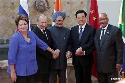 BRICS to surpass combined GDP of US, western Europe by 2020: UN
