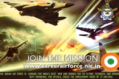 American fighter jet F18 used in IAF advertisement