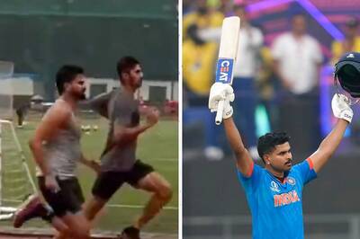 Shreyas Iyer Spotted Training as India Batter Eyes Reunion With Gautam Gambhir Ahead of Sri Lanka Tour- WATCH