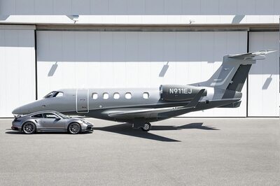 Porsche and Embraer Team up For World’s First Matching Set of a Jet and Supercar Called ‘The Duet’