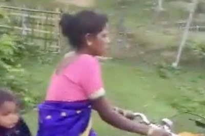 WATCH: Mother Creates Innovative Backseat for her Child on Bicycle