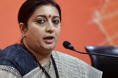 'Animosity Against President Murmu': Smriti Irani Slams Cong for Disrupting Parliament Proceedings