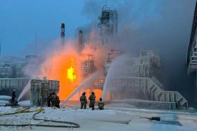 Explosion at Russia's Baltic Sea Gas Terminal; Ukraine Drone Attack Suspected