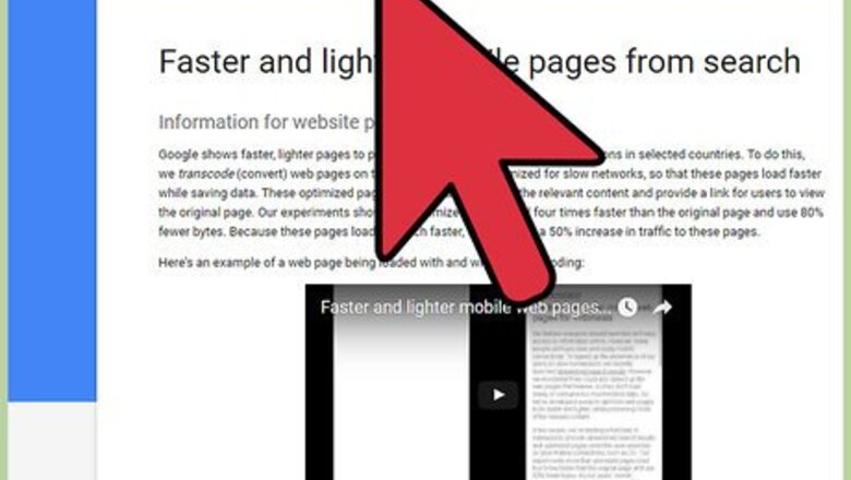 How to Use Google to Shrink Websites for Mobile Viewing