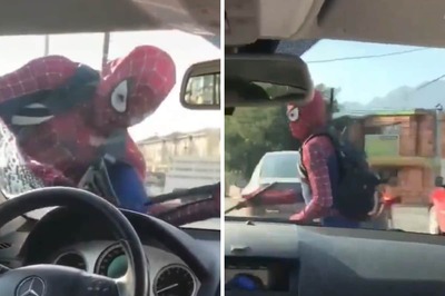 ‘He Deserves Those Tips’: Internet In Awe Of Car Cleaner Dressed As Spider-Man