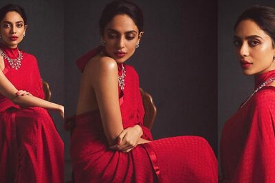 Actress Sobhita Dhulipala Turns up in Red at Sabyasachi’s New Store Opening in Mumbai