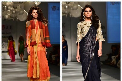 AIFW 2017: When Modern Interpretations of Sari Took Over The Ramp