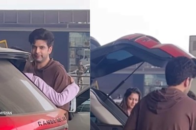 Tejasswi Prakash Comes To Drop Beau Karan Kundrra At Mumbai Airport, Watch