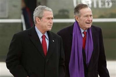 George HW Bush family emails, photos 'hacked'
