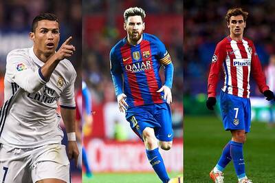 FIFA Player of The Year: Ronaldo, Messi and Griezmann To Battle It Out
