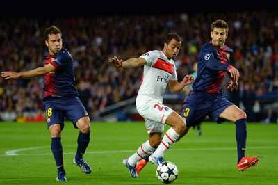 Champions League: Barcelona vs PSG first half  report