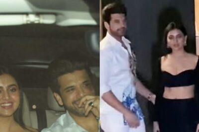 Tejasswi Prakash-Karan Kundrra Make Heads Turn At Sussanne Khan's Birthday Bash; Watch Video