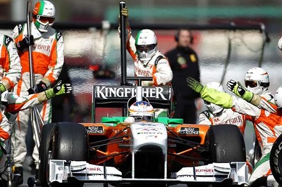 Two Force India members to leave Bahrain