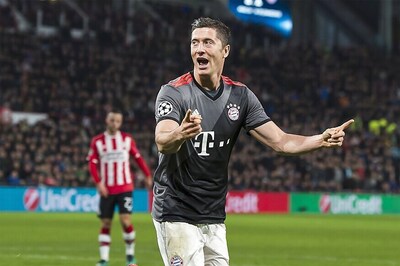 Champions League: Bayern Into Last 16 After Robert Lewandowski Double