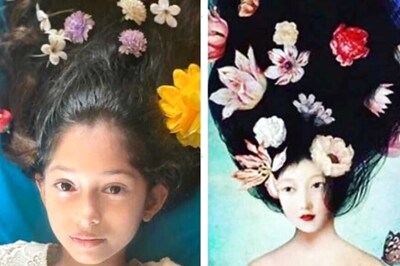 Farah Khan Dolls Up Daughters Anya, Diva To Recreate Stunning Paintings; See Pics