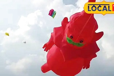 Rain Play Spoilsport On First Day Of Tamil Nadu International Kite Festival