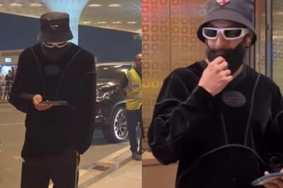 Ranveer Singh Stays Glued to Mobile as he Gets Papped at Mumbai Airport, Slays in Casual Outfit; VIDEO