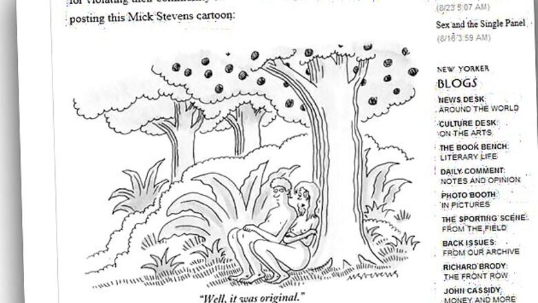 Facebook bans cartoon page for showing nipples