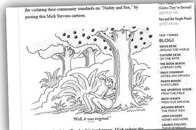 Facebook bans cartoon page for showing nipples