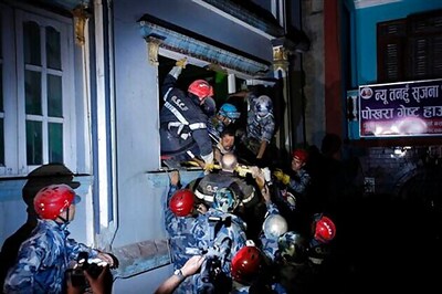 Trapped for 82 hours, Nepal quake survivor drank urine to survive