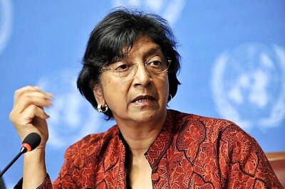 United Nations rights chief visits Jaffna, faces protest