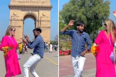 Watch: Indian Man Shakes A Leg With Russian Girl To A Bhojpuri Song