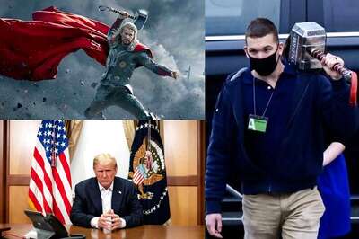 He's Not Worthy: Marvel Fans Not Pleased to See Thor Like Hammer with 'Trump' Written Over it