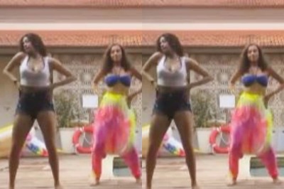 Janhvi Kapoor Grooves on Cardi B’s ‘Up’ by the Poolside, Watch Video