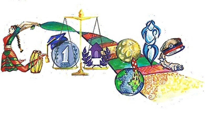Google celebrates Children's Day with the Doodle 4 Google winning entry