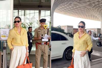 Kareena Kapoor Khan Beats The Heat In Comfy Causals With Shades Of Yellow And White; Watch