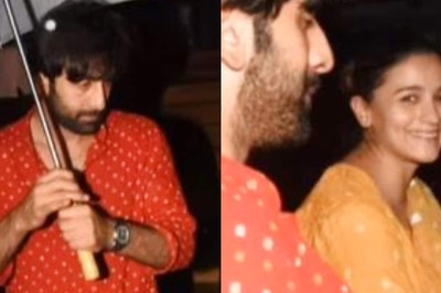 Ranbir, Alia Leave Dubbing Studio Post Midnight, Fans Hope Brahmastra's Hardwork Pays Off