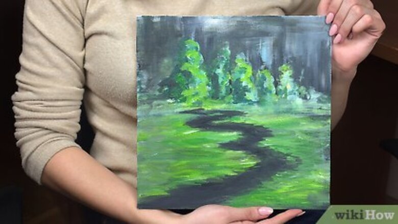 How to Paint Rain