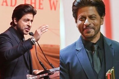 Shah Rukh Khan Mobbed in Sharjah As He Receives Award; Fans Go Crazy Over His Om Shanti Om Lines